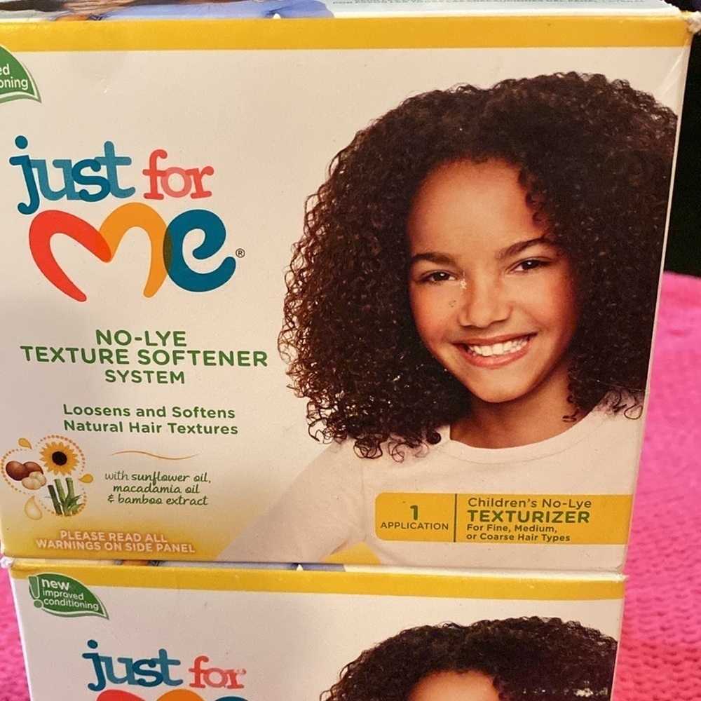 3/$20.  Just For Me No Lye Texture Softener System - Picture 3 of 12